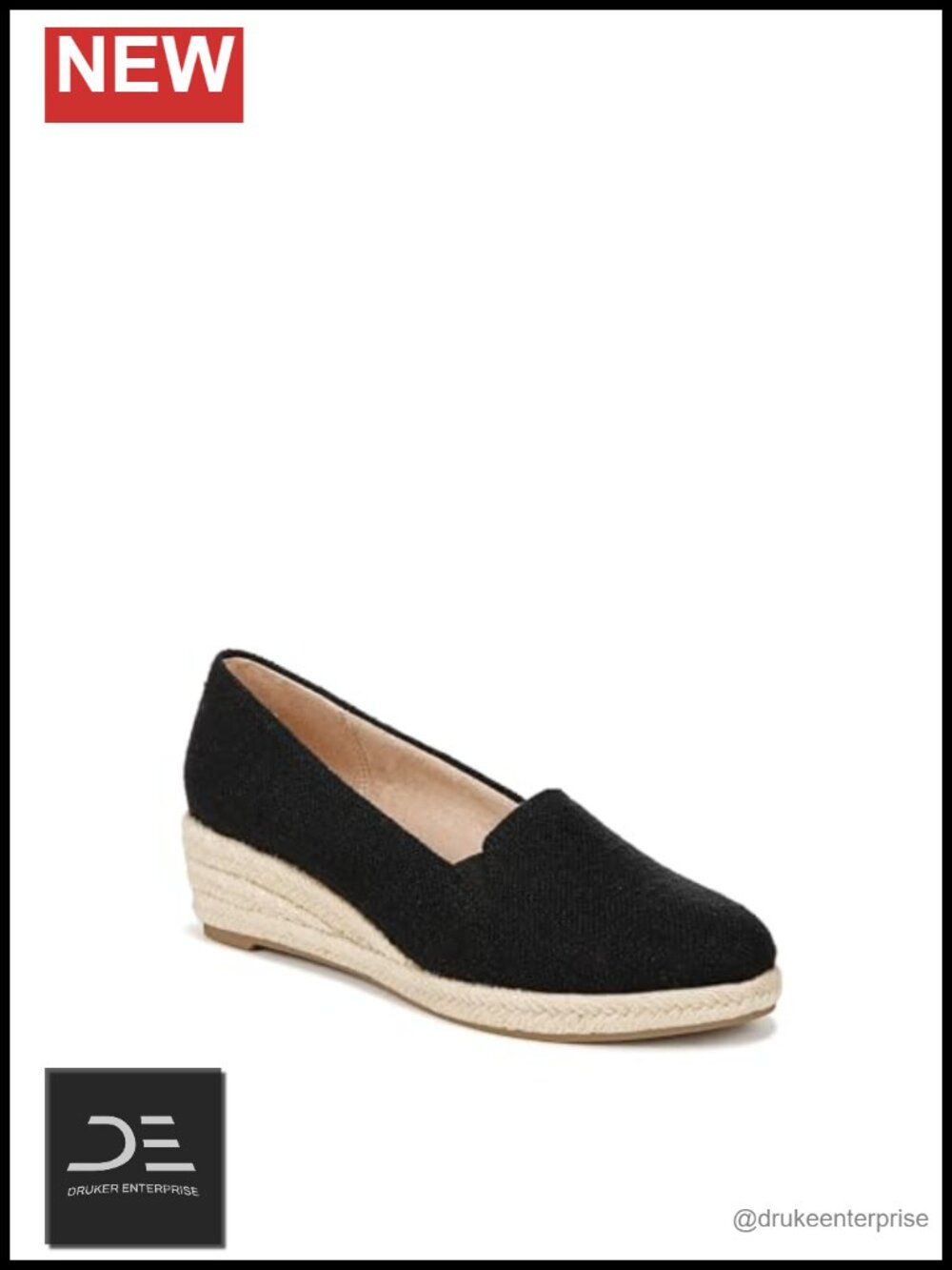 LifeStride Kamilla Espadrille Wedges Women's Slip-On Platform Sandals